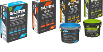 Применение сухих строительных смесей Glims